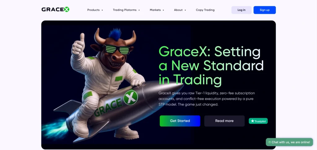 Главная страница gracexfx.com — обзор брокера-мошенника и отзывы клиентов