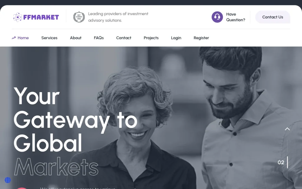 Главная страница ffmrkts.org — обзор сайта, отзывы клиентов и информация о возможных рисках и мошенничестве