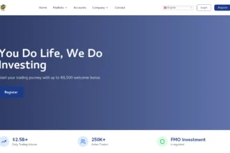 Главная страница fmoinvestment.com — обзор брокера-мошенника и отзывы клиентов