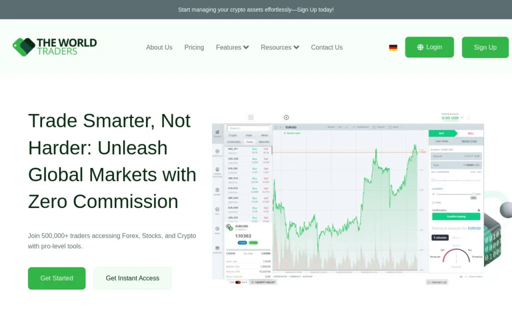 Главная страница theworldtraders.vip — обзор сайта, отзывы клиентов и информация о возможных рисках и мошенничестве