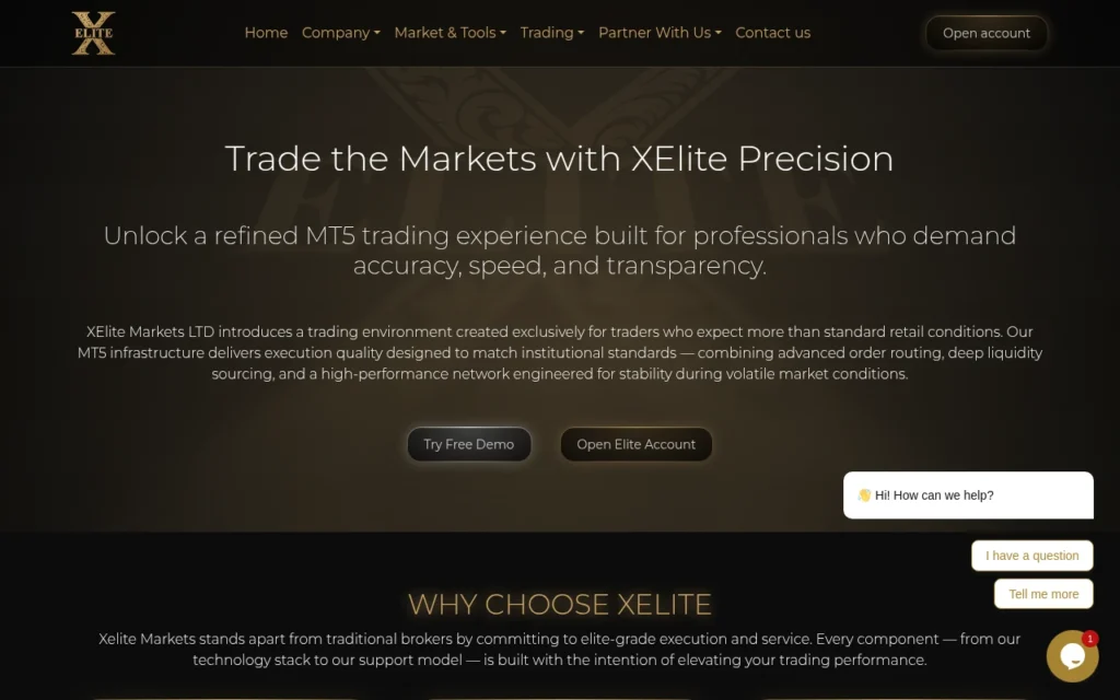 Главная страница xelitefx.com — обзор брокера, отзывы клиентов и информация о возможных рисках и мошенничестве