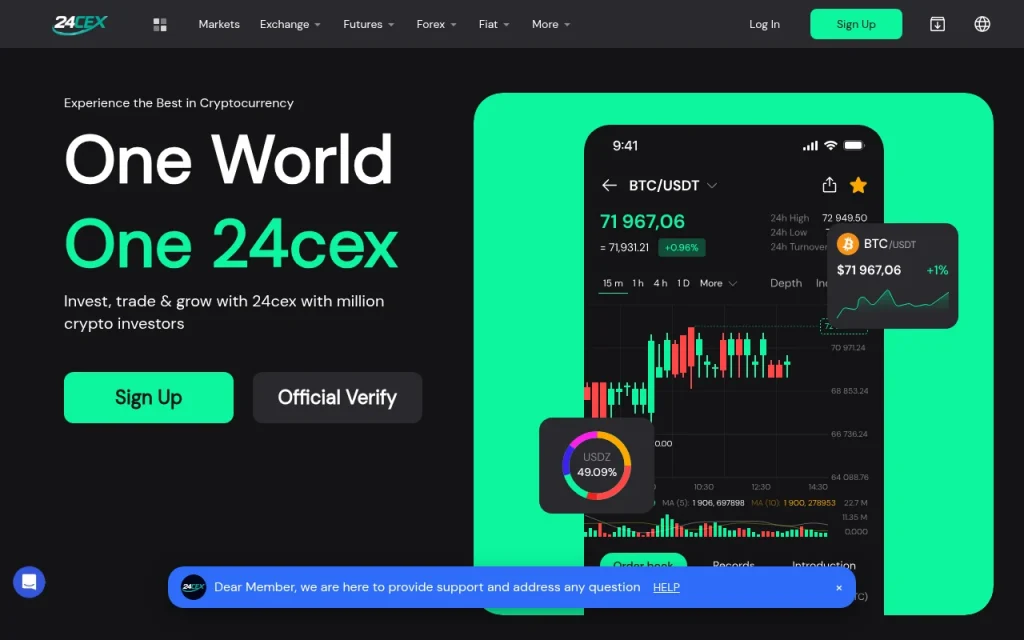 Обзор брокера 24cex.com — анализ отзывов и проблем с выводом средств