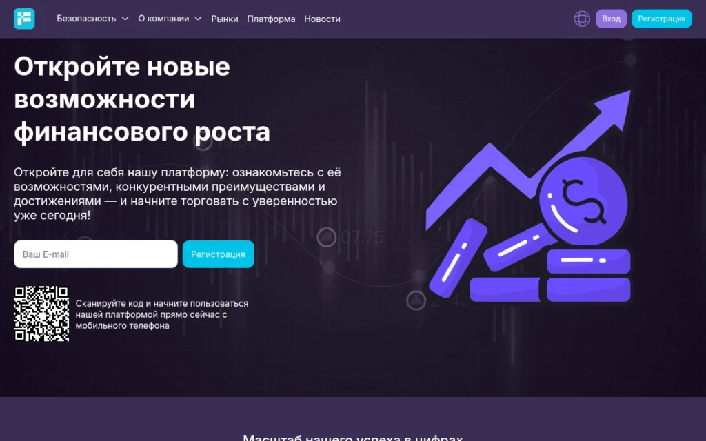 Главная страница futemas.com — отзывы, обзор брокера и как вернуть средства