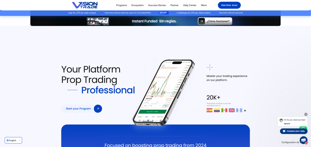 Обзор брокера visiontradefunded.com — анализ отзывов и проблем с выводом средств