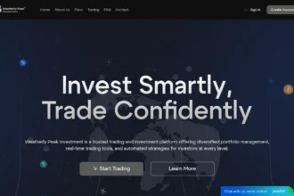Главная страница weatherlypeakinv.com — отзывы, обзор брокера и как вернуть средства
