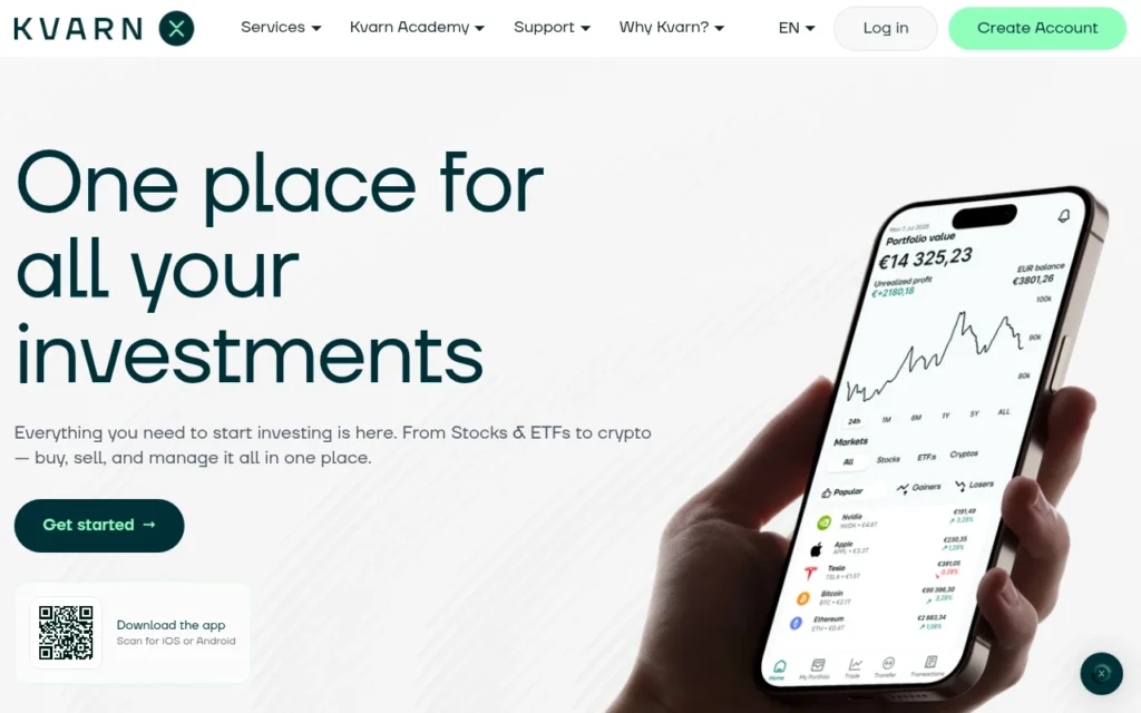 kvarnx.com отзывы обзор — проверка Kvarnx и условия работы компании