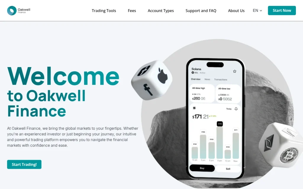 oakwellfinance.io отзывы обзор — мошенники брокеры, проверка Oakwell Finance и вывод средств