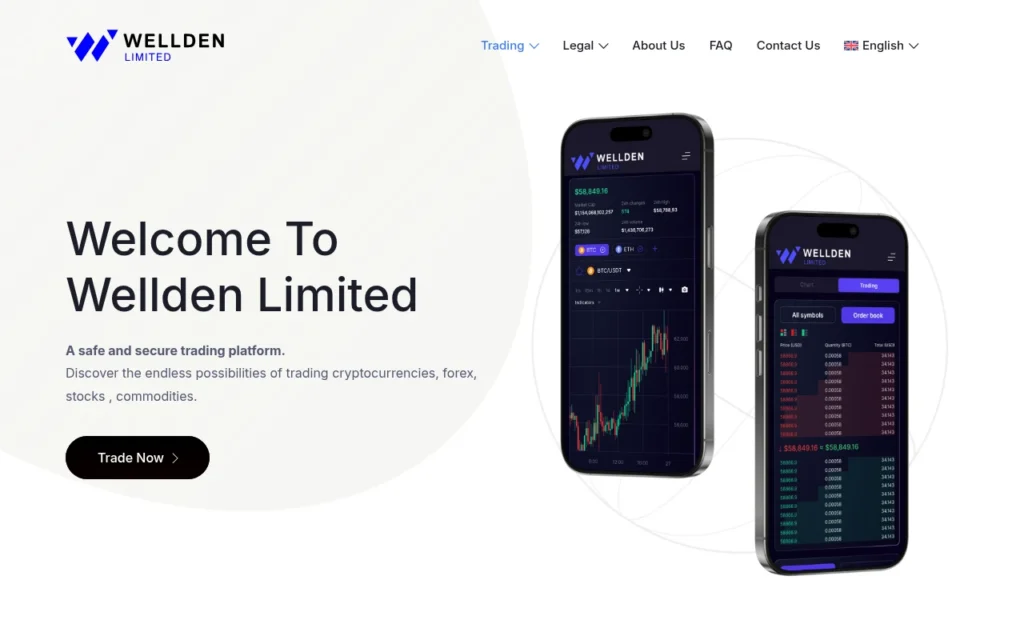 welldenlimited.com отзывы обзор — проверка Wellden Limited и условия работы компании