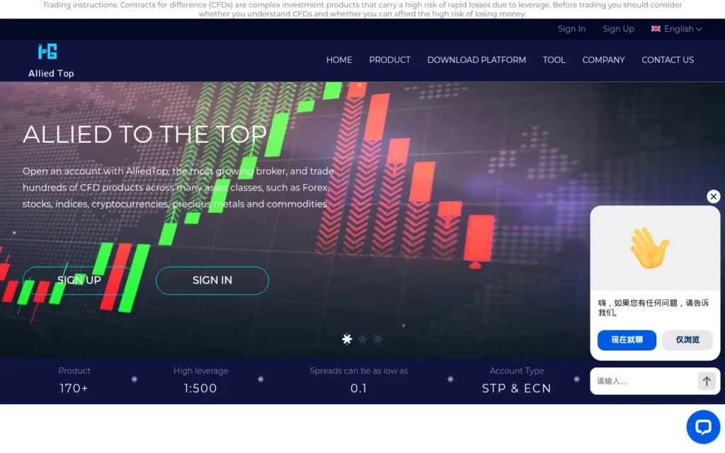 alliedtop.com.cn отзывы обзор — мошенники брокеры, проверка AlliedTop и вывод средств