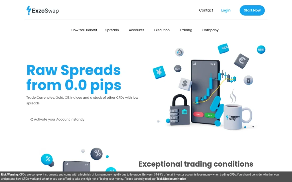 Обзор брокера Exzoswap.com: отзывы и информация о компании